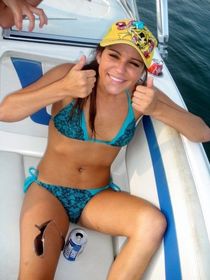 Sexy teen girl playing